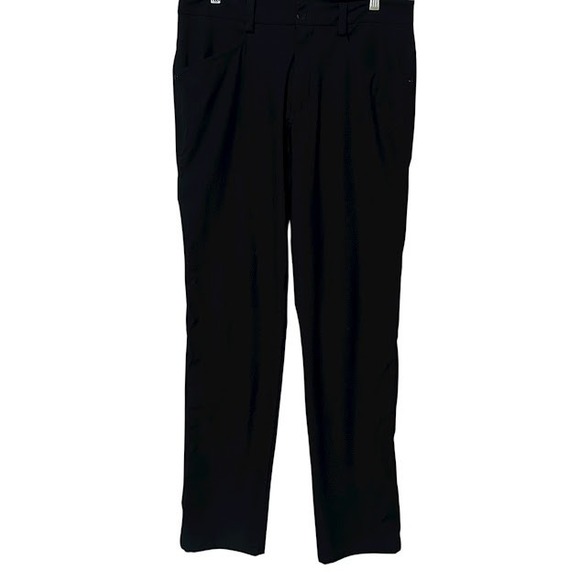 Lululemon Black Performance Slim Vented Golf Chino Pants Mens 34 x 34 - Picture 1 of 5